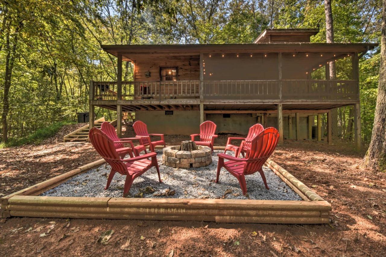 Blue Ridge Cabin Hot Tub, Fire Pit&Grill! Extérieur photo