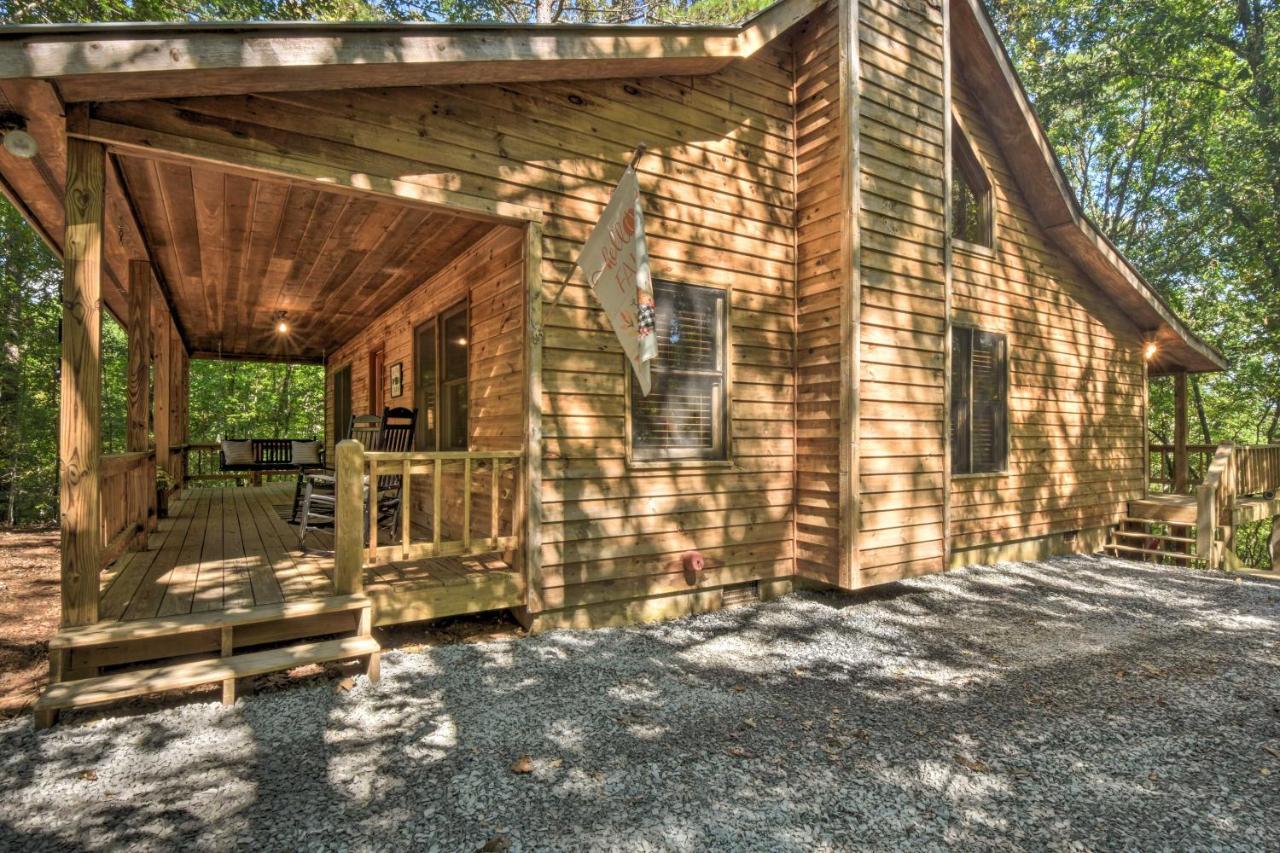 Blue Ridge Cabin Hot Tub, Fire Pit&Grill! Extérieur photo