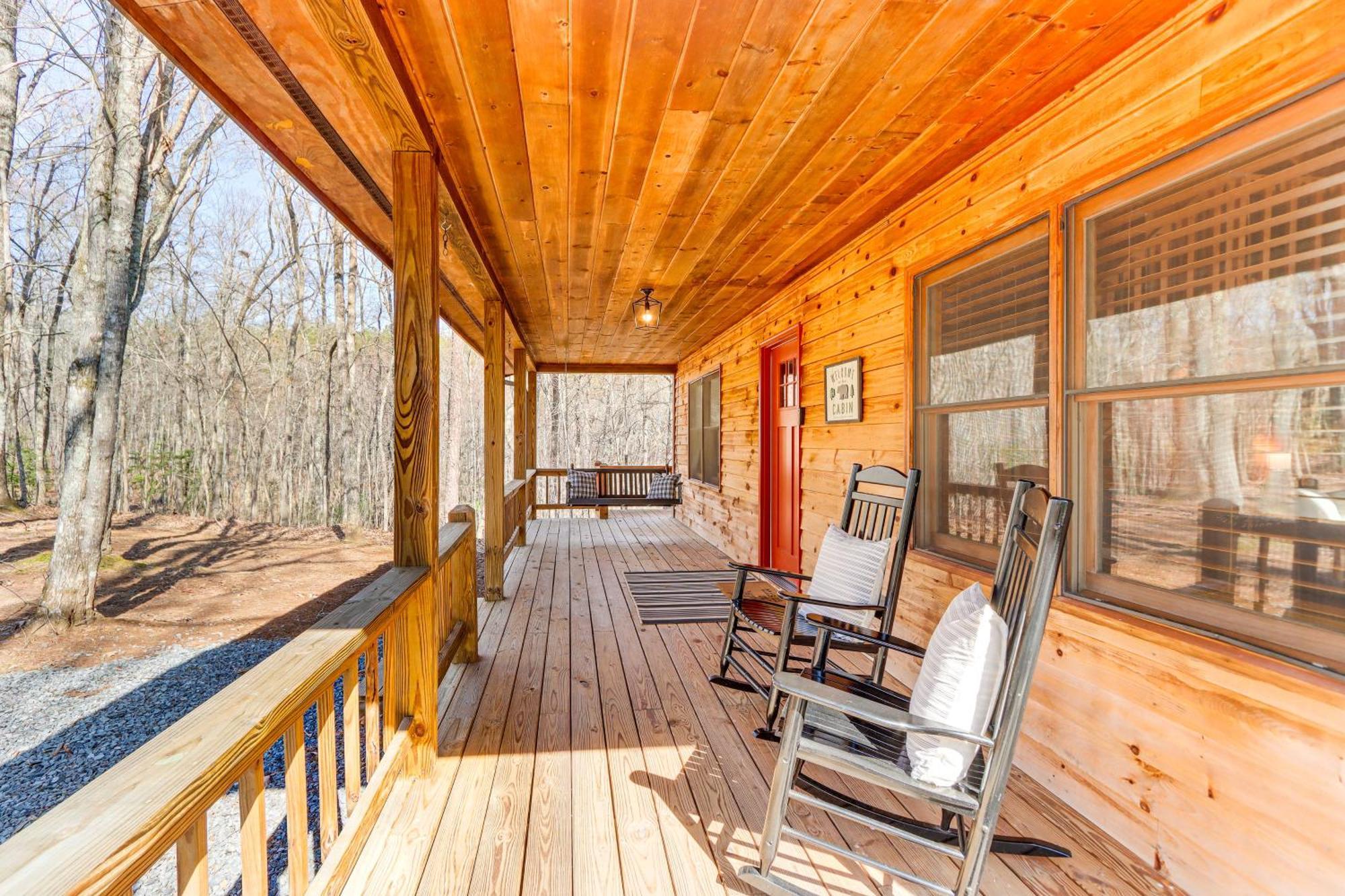 Blue Ridge Cabin Hot Tub, Fire Pit&Grill! Extérieur photo